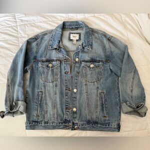 Forever 21 Light Blue Jean Jacket